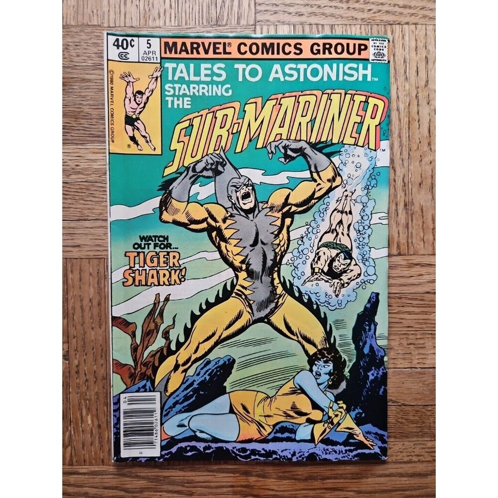 Sub-Mariner #5 Marvel Comics April 1980
